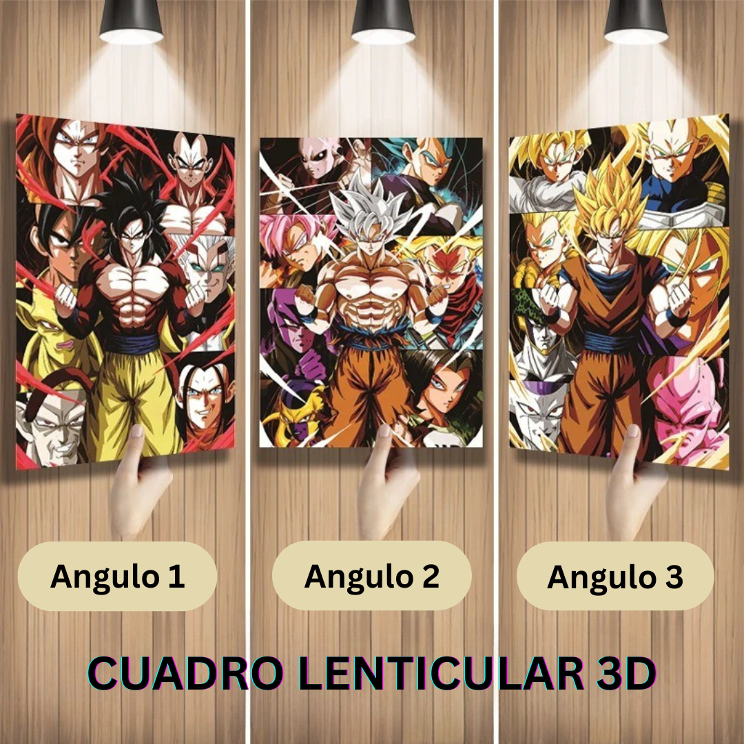 Cuadro Lenticular 3D Super Ki Art